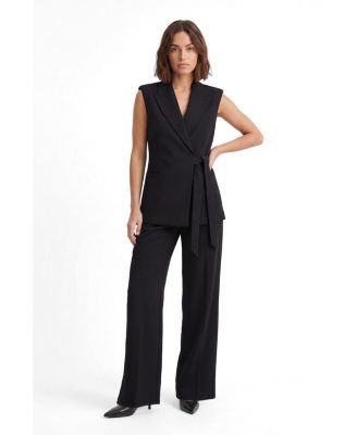 Women's High Waist Wide Leg Trouser