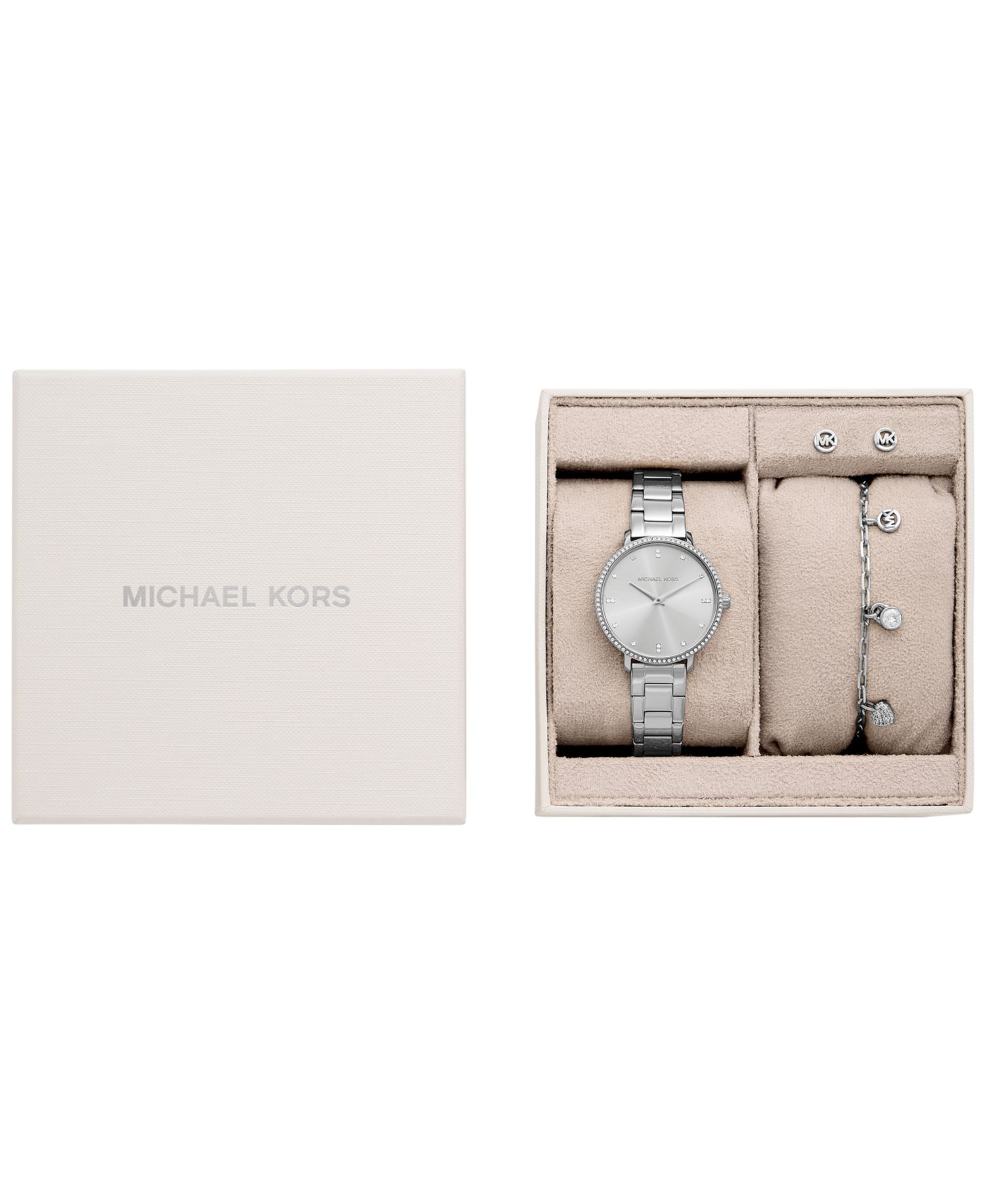 MICHAEL Women's Pyper Two-Hand Stainless Steel Watch 32mm