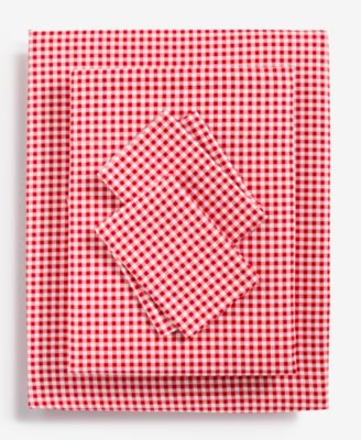 Printed Cotton Sateen 3-Pc. Sheet Set, Twin XL, Exclusively for Macy's 