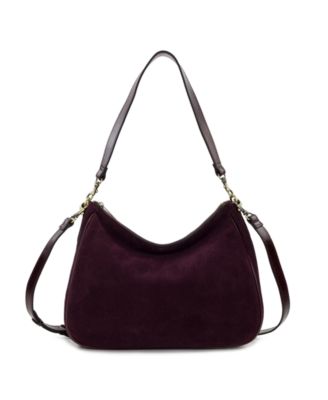 Athani Suede Large Shoulder Handbag