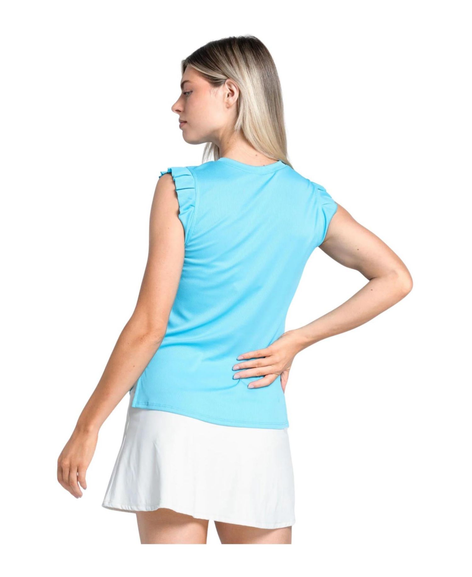 Women's Bring It on Ribbed Tennis Tank Top