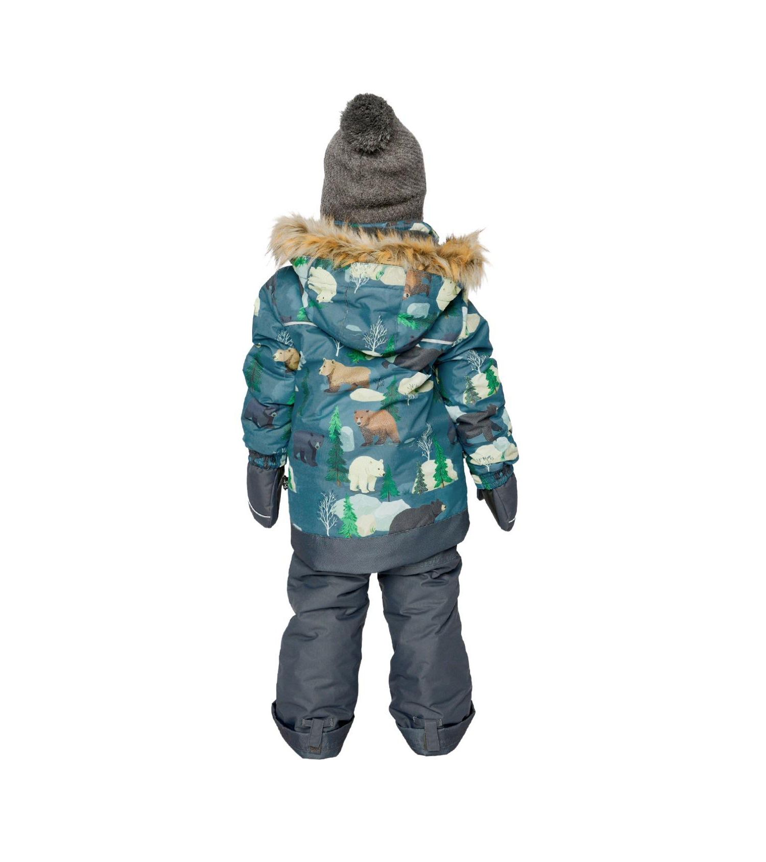 Little and Big Boy's (6-8) Two Piece Discover Snowsuit