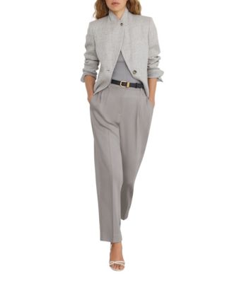 Women's Clay High-Rise Pleated Tapered Trousers