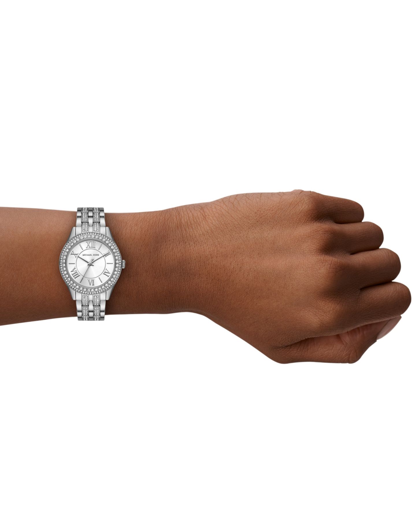 Женские часы Michael Kors MICHAEL Harlowe Three-Hand Stainless Steel Watch 33mm — фото 4