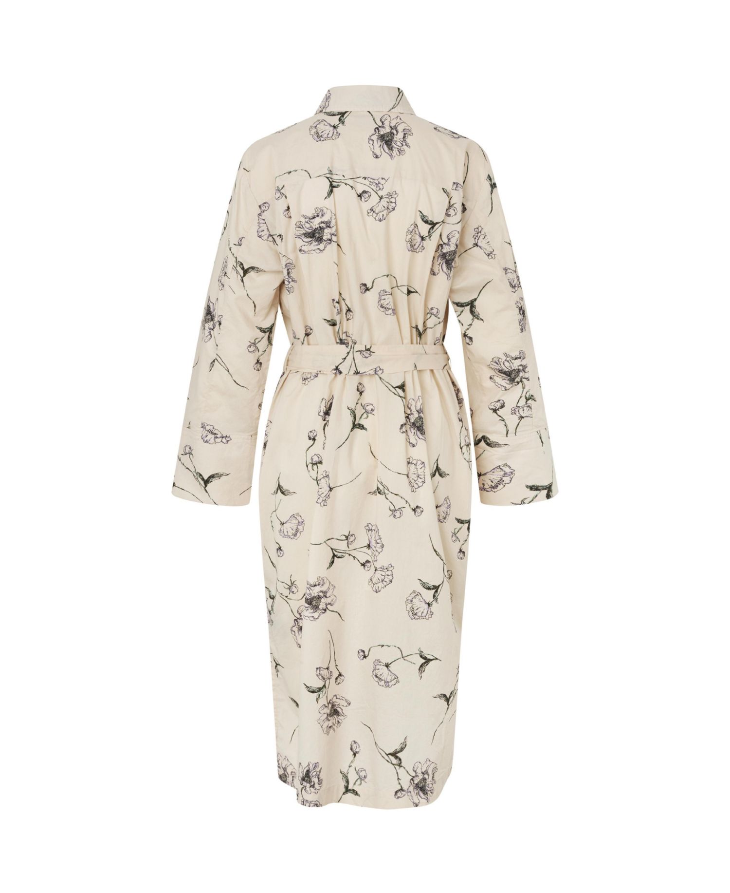 Women's Manorellea Floral Belted Shirt Dress