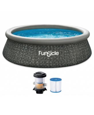 10' x 30" QuickSet Ring Top Above Ground Swimming Pool