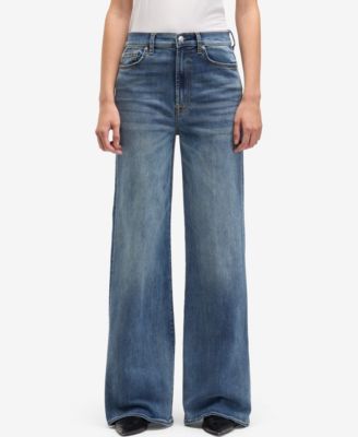 Women's Slim Illusion High-Rise Wide-Leg Jeans