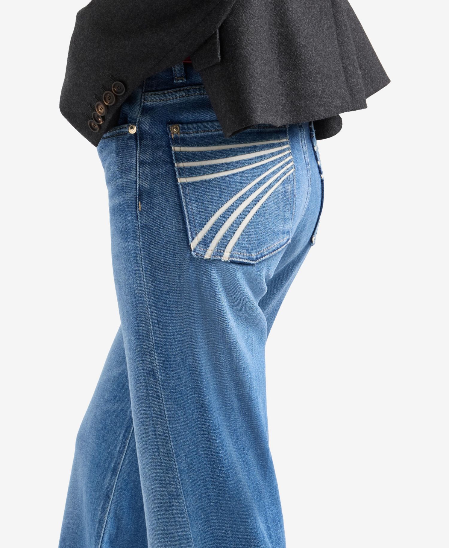 Women's Modern Dojo High-Rise Wide-Leg Flare Jeans