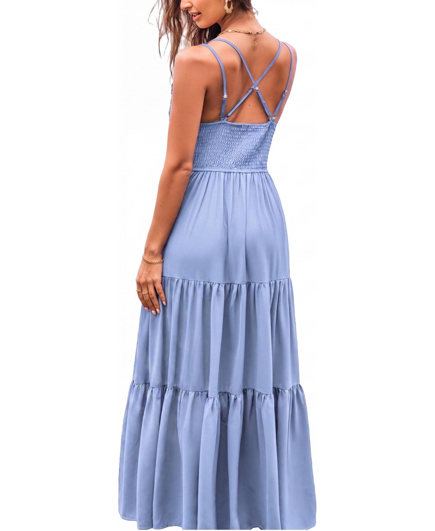 Women's Romantic Stroll Maxi Beach Dress