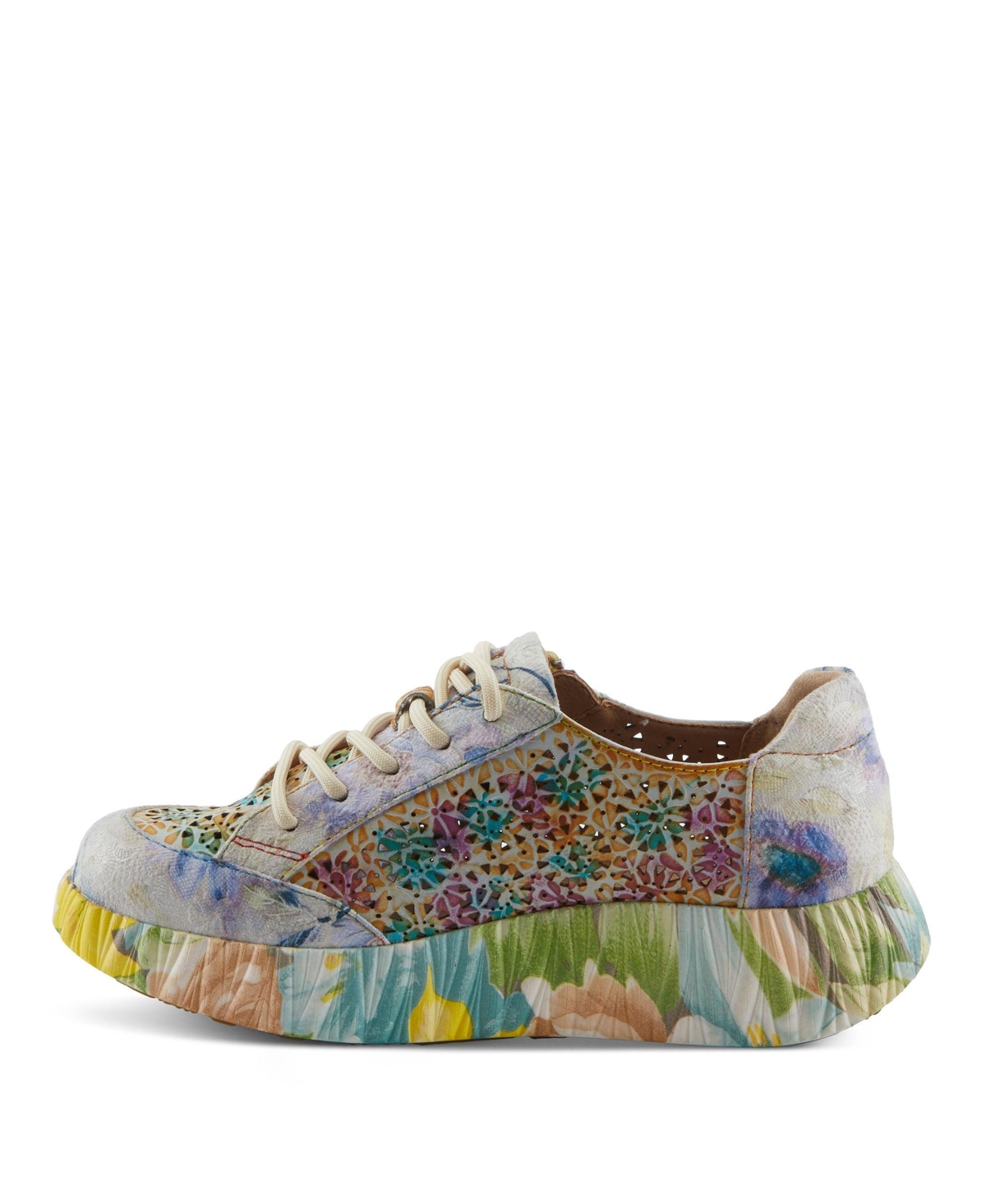 L'Artiste Women's Bloomington Sneaker with Leather Upper