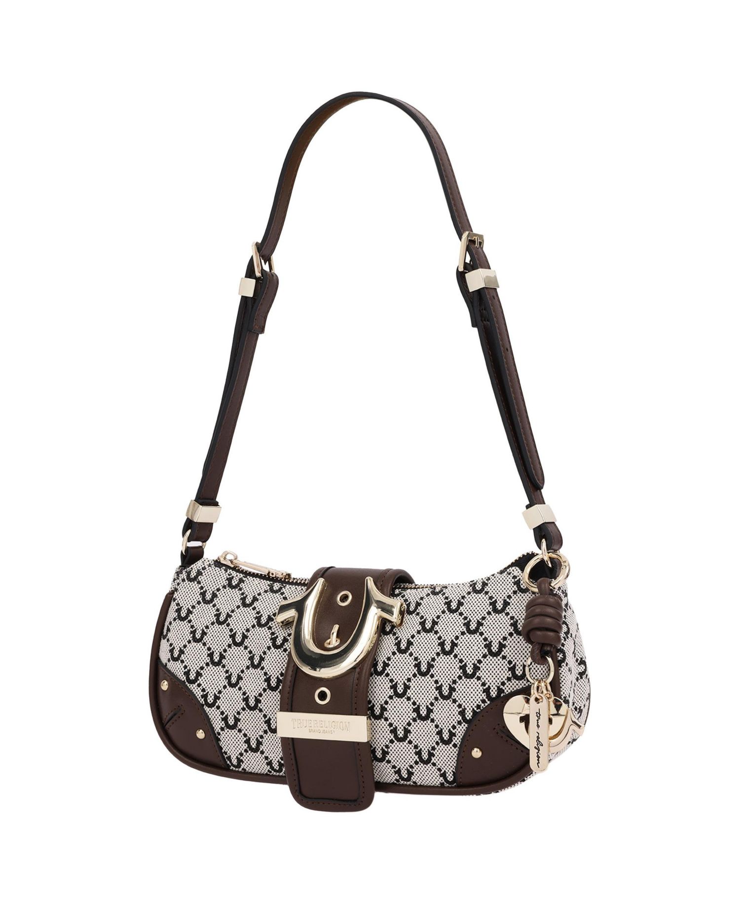 Multi-Strap Denim Shoulder Bag