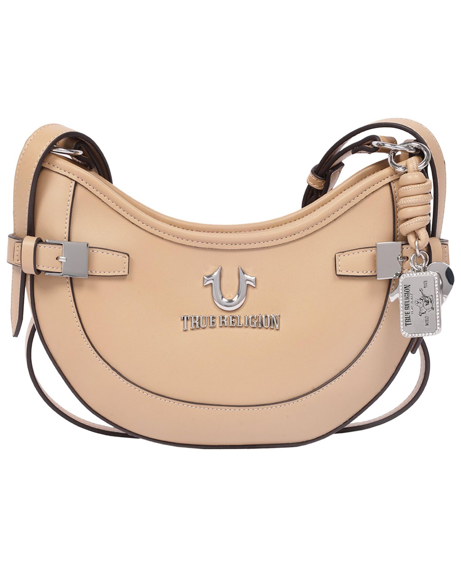 Multi-Strap Denim Shoulder Bag