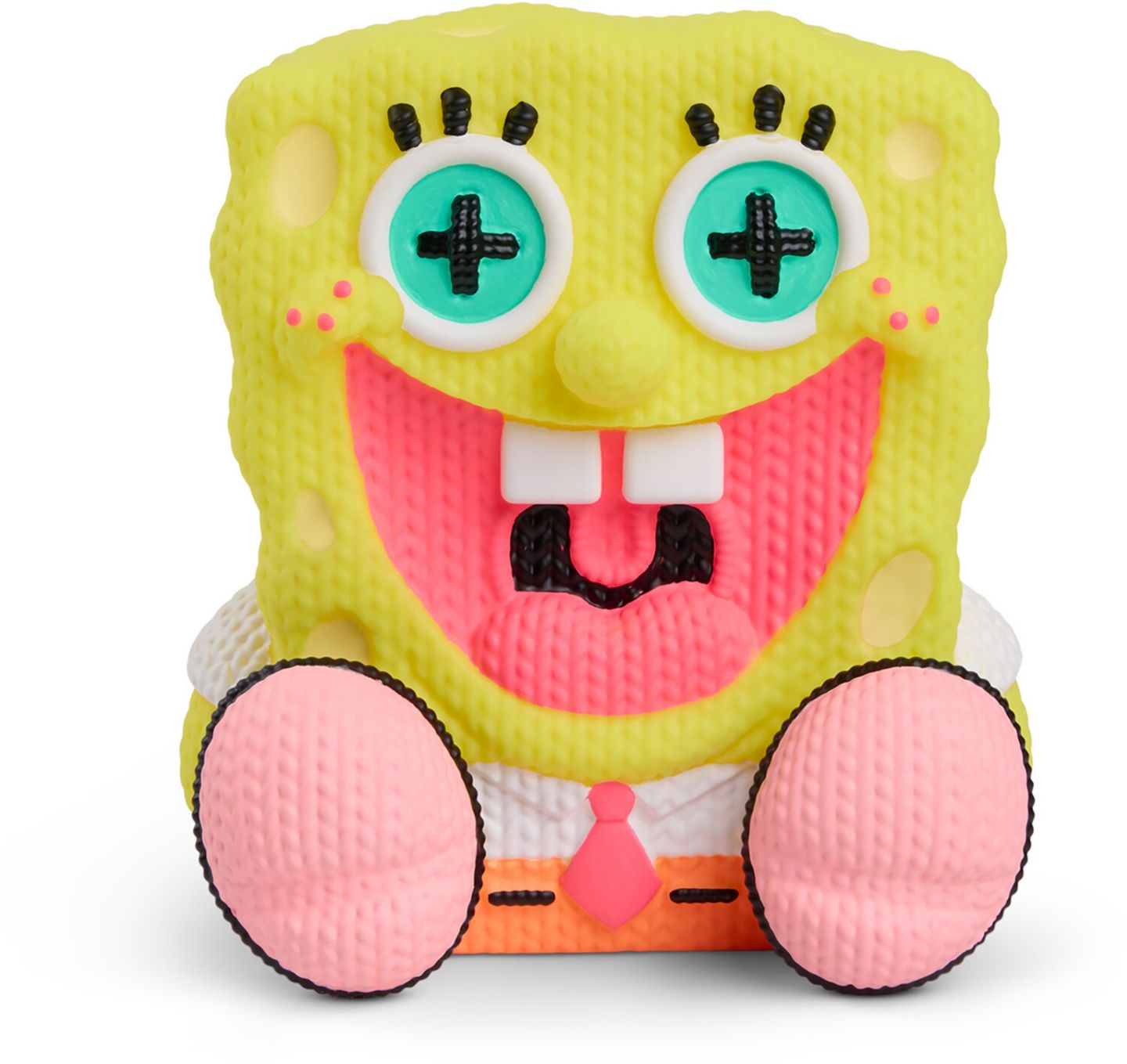 Детские фигурки Handmade By Robots SpongeBob SquarePants - SpongeBob SquarePants 446 (Blacklight), цвет: Разноцветный — фото 1