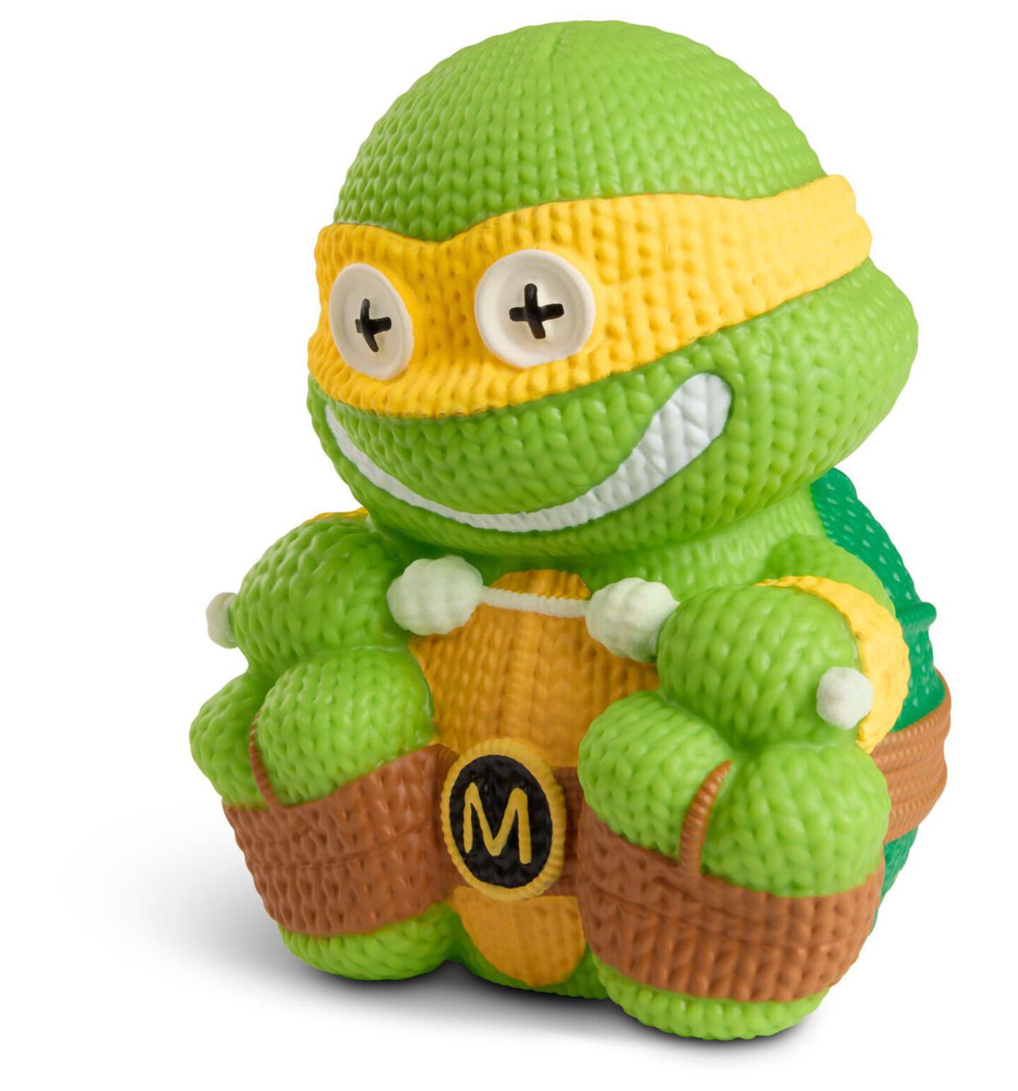 Детские фигурки Handmade By Robots Teenage Mutant Ninja Turtles (Tmnt) - Michelangelo 372 (Glow in the Dark) — фото 3