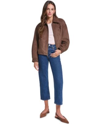 Women's Western Yoke Bubble Hem Jacket
