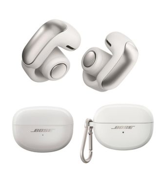 Ultra Open Wireless Earbuds, moke, Bundle with Smoke Silicone Case Cover