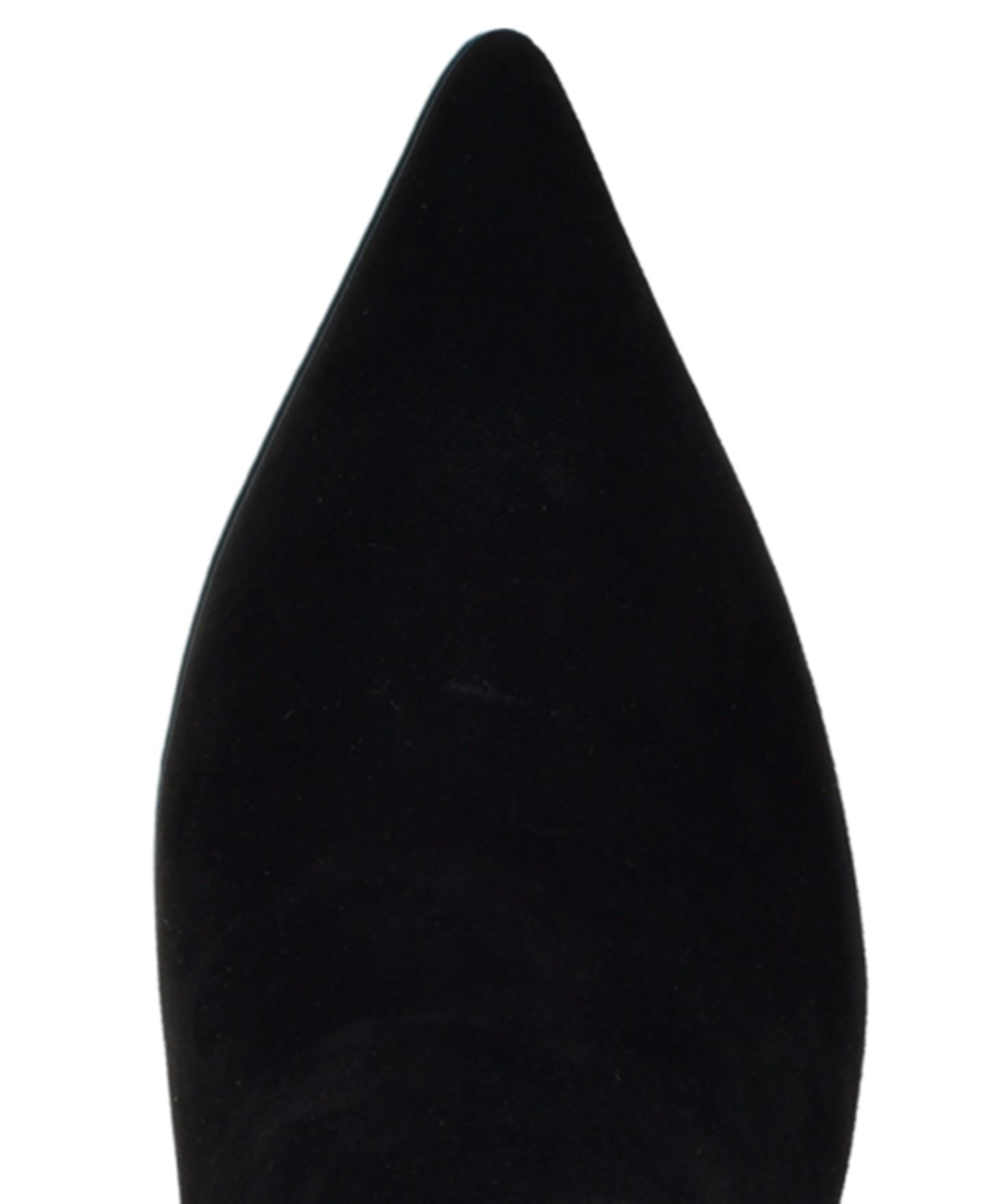 Женские ботинки Calvin Klein Serray Tall Suede Pointed Toe, цвет: Чёрный замшевый — фото 4