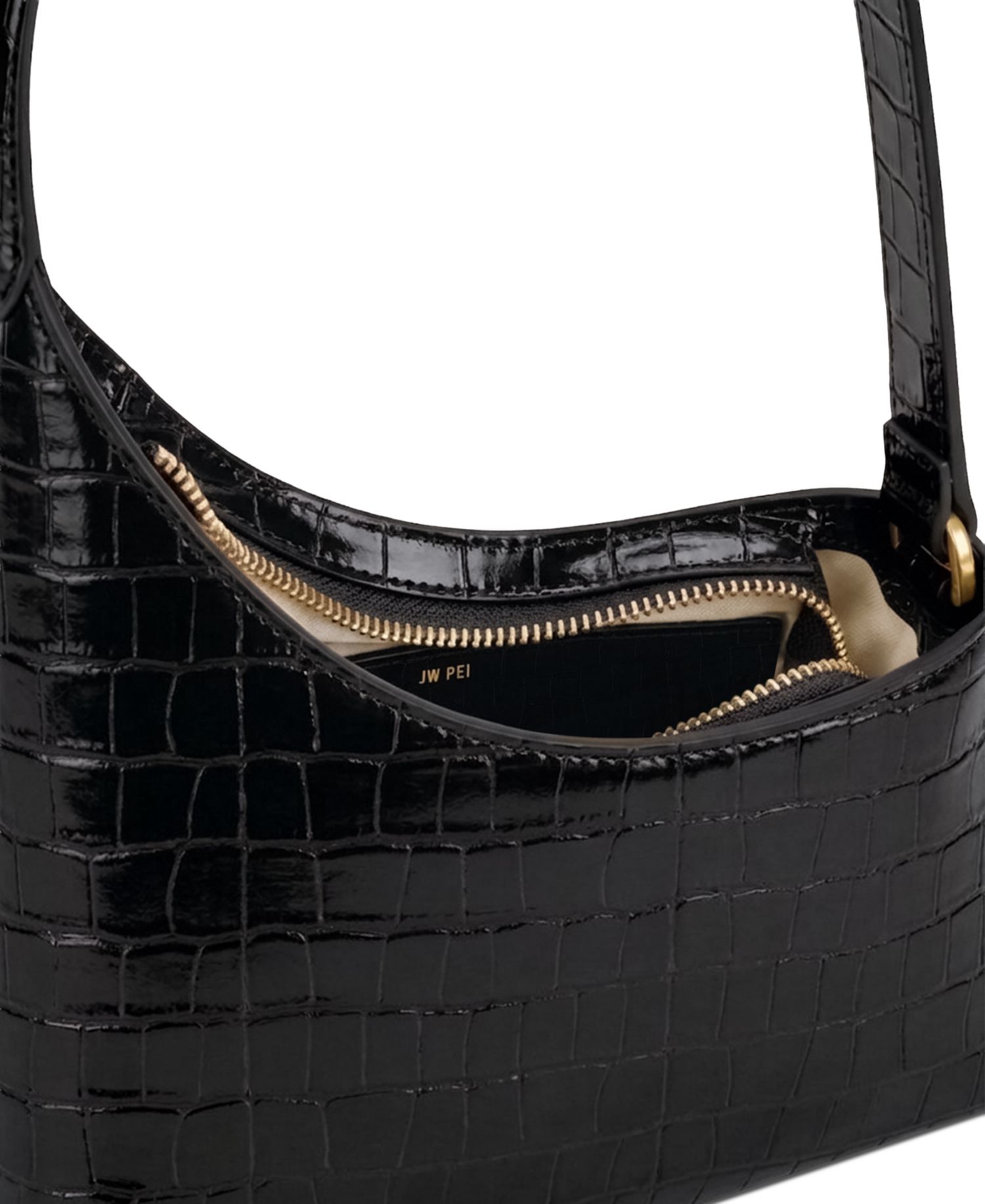 Lyra Embossed Pattern Small Shoulder Handbag