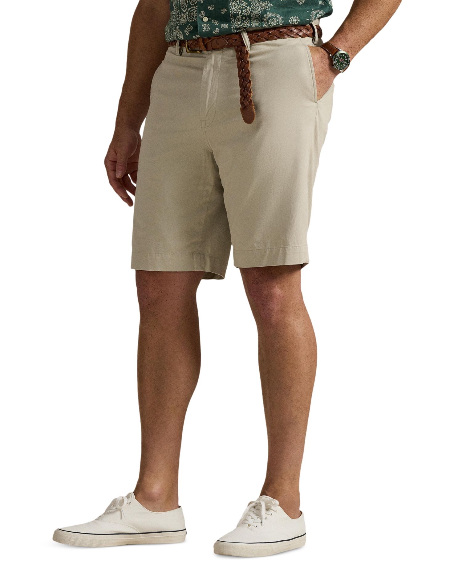 Men's Big & Tall Stretch Classic-Fit Chino Shorts