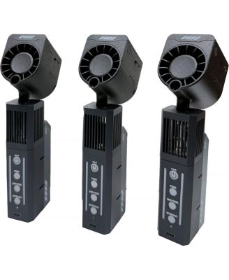 SmokeNINJA Pro Trident Kit Wireless Handheld 3-In-1 Smoke Machine