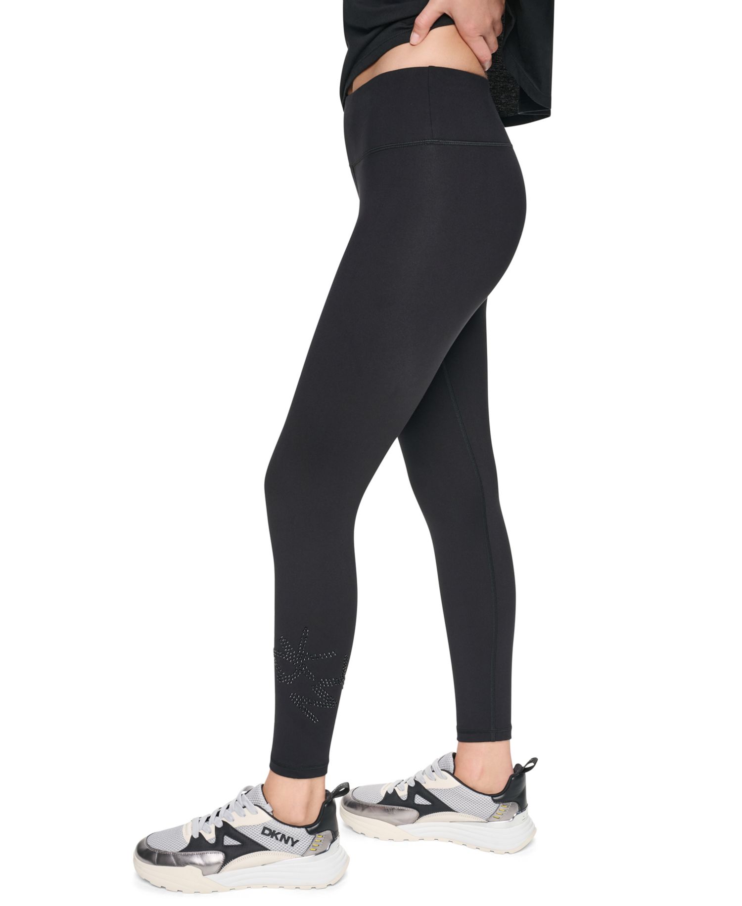 Women's Graffiti Logo High-Waist 7/8 Leggings