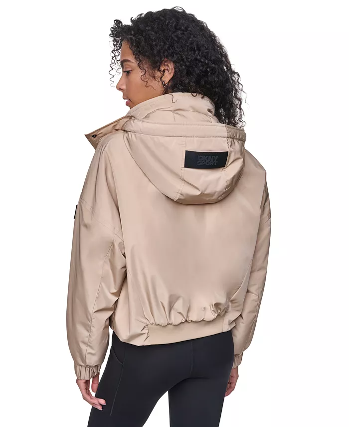Women's Hooded Oversized Jacket - thumbnail 10