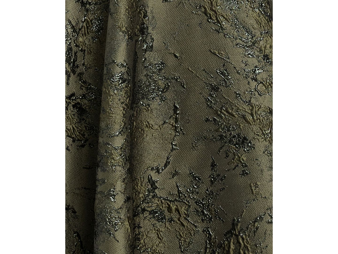 Женские платья XSCAPE Strapless Brocade Gown, цвет: Оливковый — фото 5