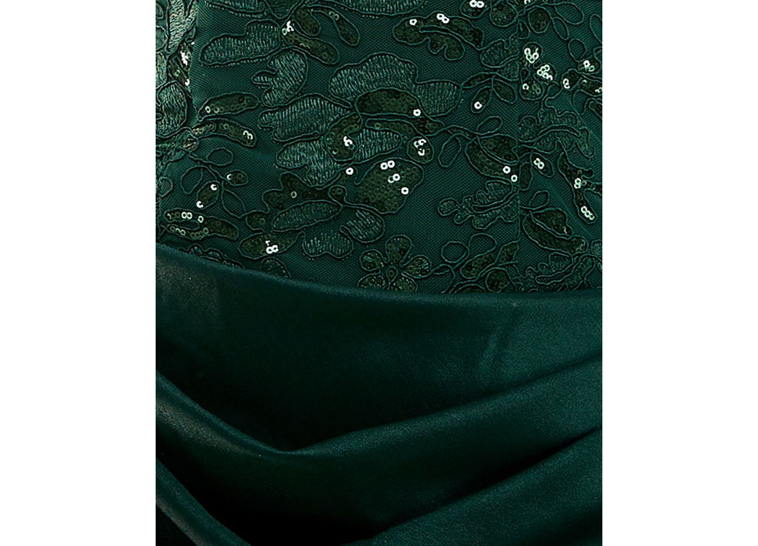Women's Floral Appliqu&eacute; Fit & Flare Strapless Dress