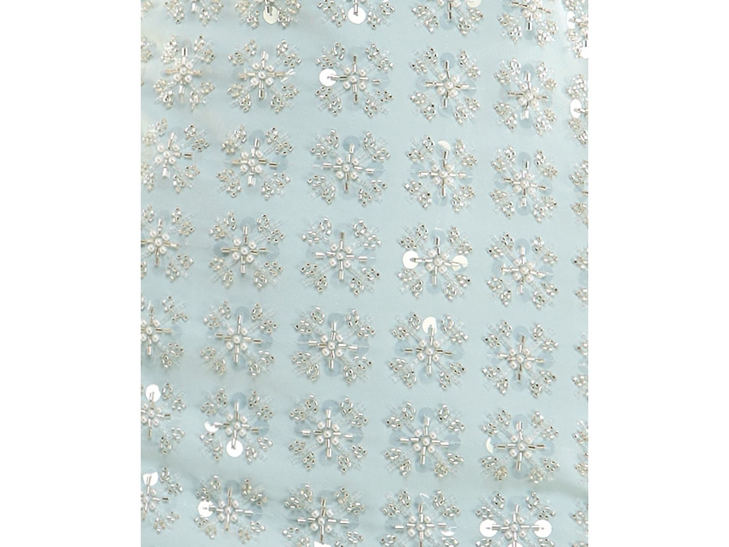 Женское платье SENI & CADE Juniors' Beaded Floral Strapless, цвет: Синий — фото 6