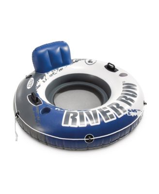 River Run 1 Person Inflatable Tube Raft Float for Lake, Pool, and River