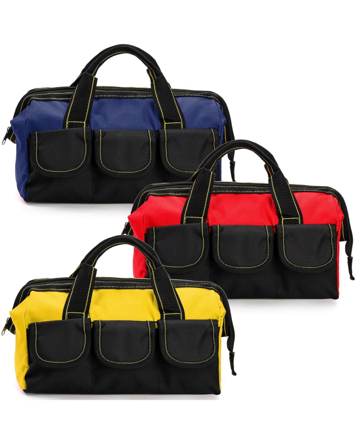 Xdovet Tool Bag Tote Waterproof Base Heavy Duty Organizer Pockets
