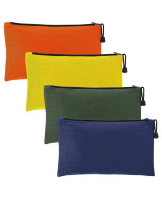 Canvas Tool Bags Zipper Pouch Set Heavy Duty Multipurpose Storage Organizer