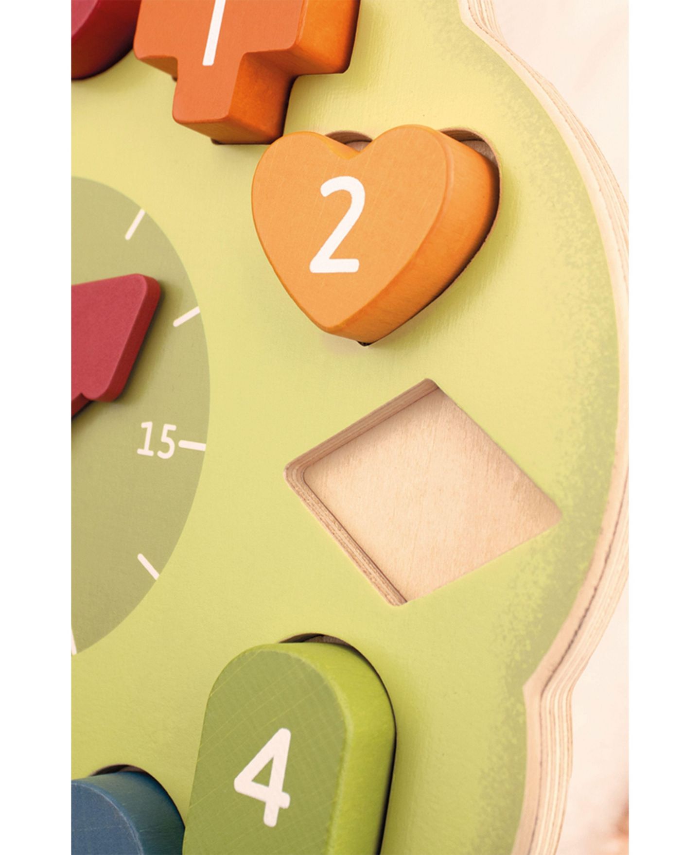 Детская игрушка Bababoo and friends Wonder Tree Shape Sorting Clock, цвет: Open Miscellaneous — фото 4