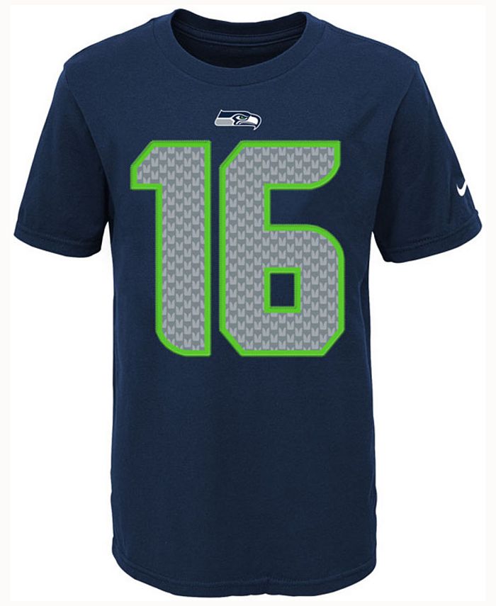 Tyler Lockett Shirt, Seattle Football Men's Cotton T-Shirt