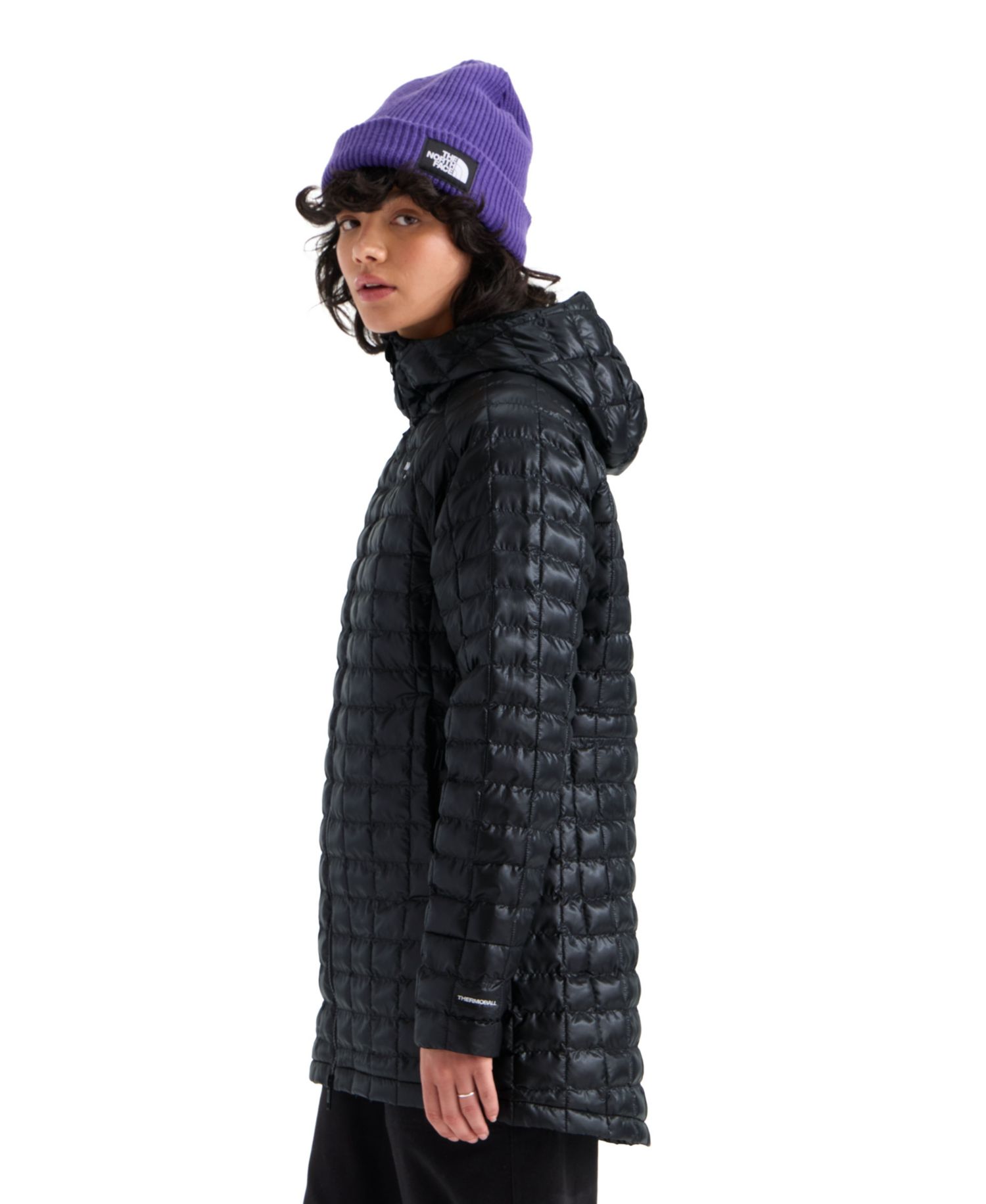 Women's Long-Sleeve Hooded Parka Jacket