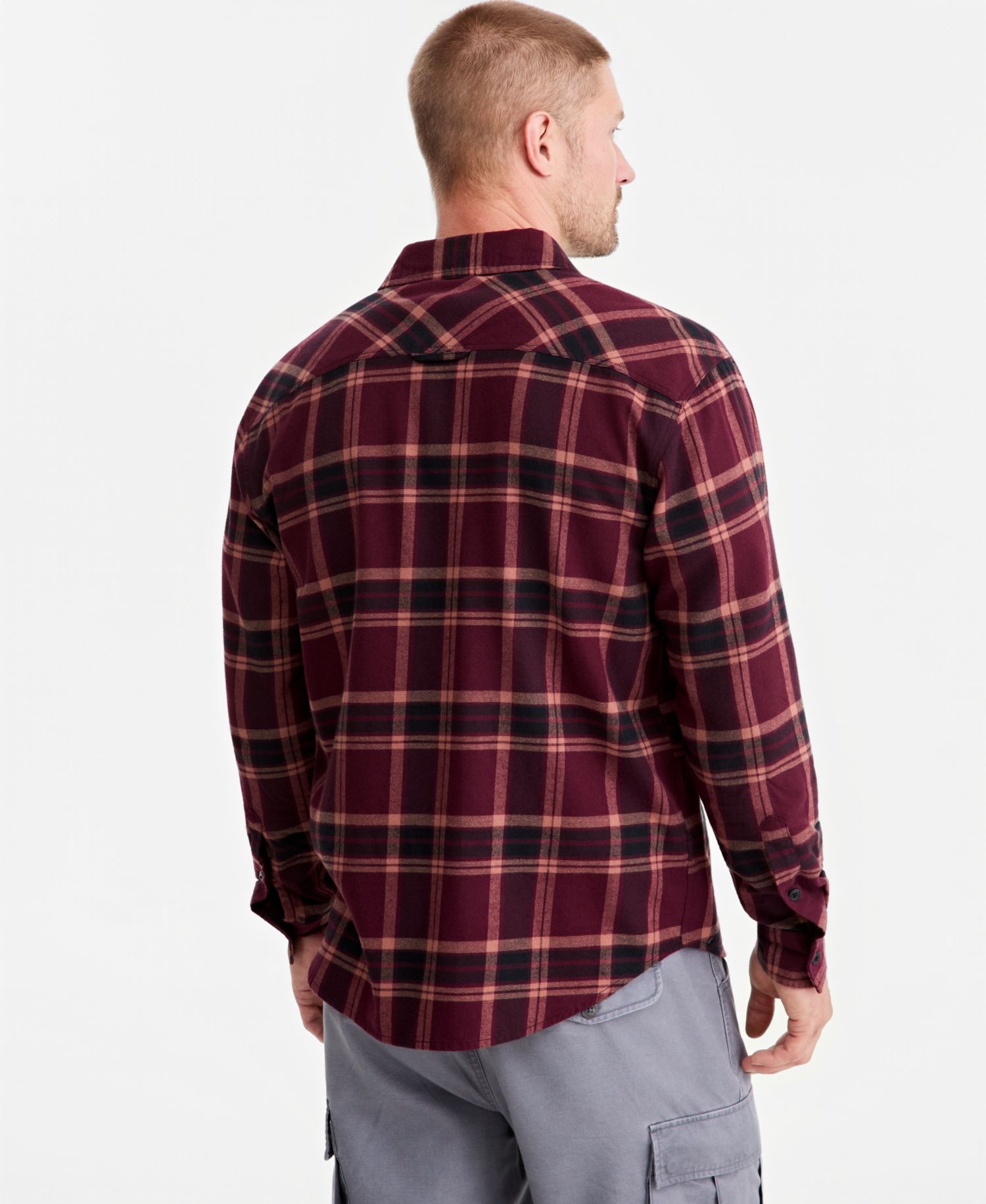 Men's Barry Plaid Flannel Shirt