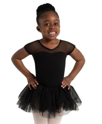 Girls Keyhole Back Tutu Dress