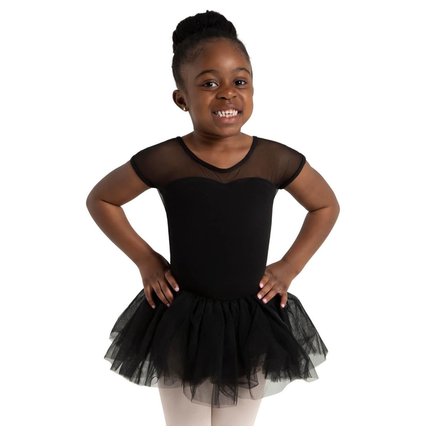 Keyhole Back Tutu Dress - Girls