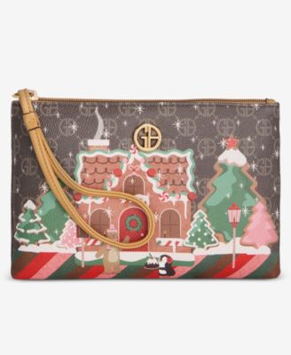 Gingerbread Bears Wristlet