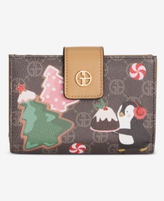 Gingerbread Bears Framed Indexer Wallet