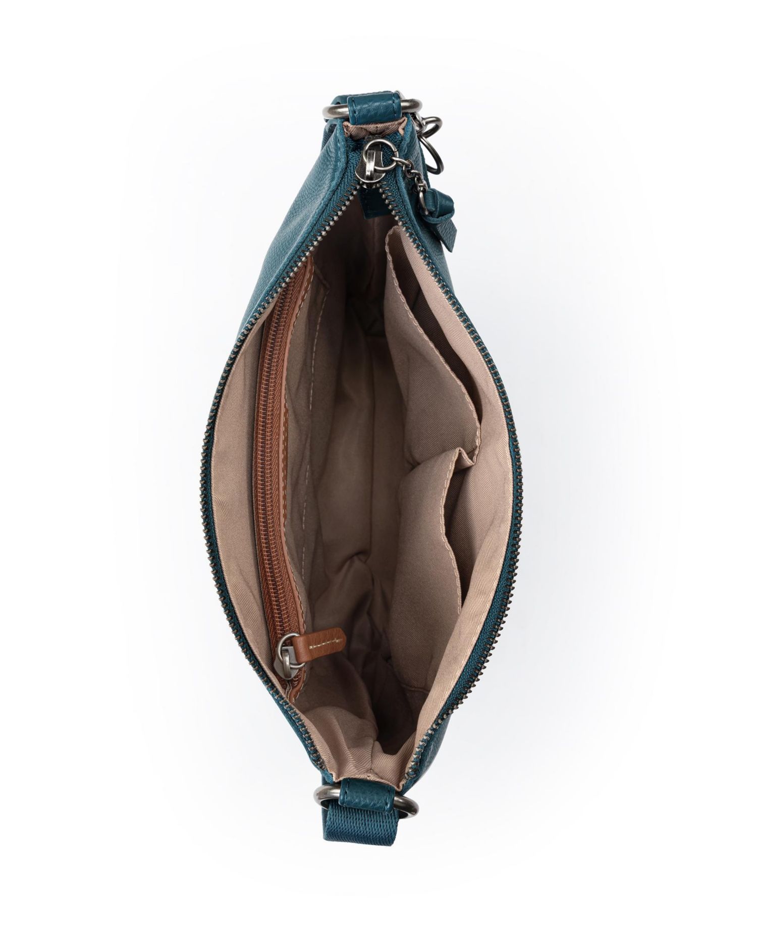 Lucia Leather Small Crossbody Handbag