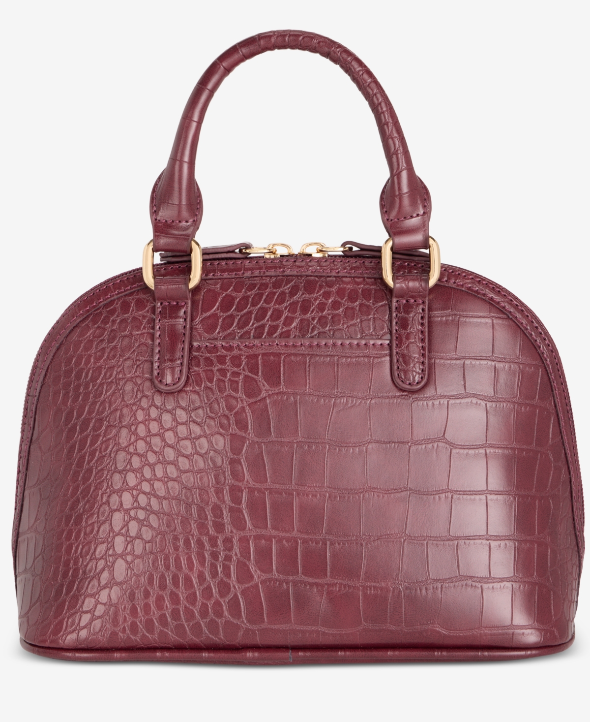 Giani Bernini Mixed Media Small Dome Satchel, Macy's Exclusive