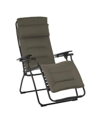 Futura Air Comfort Zero Gravity Indoor Outdoor Recliner Chair, Taupe
