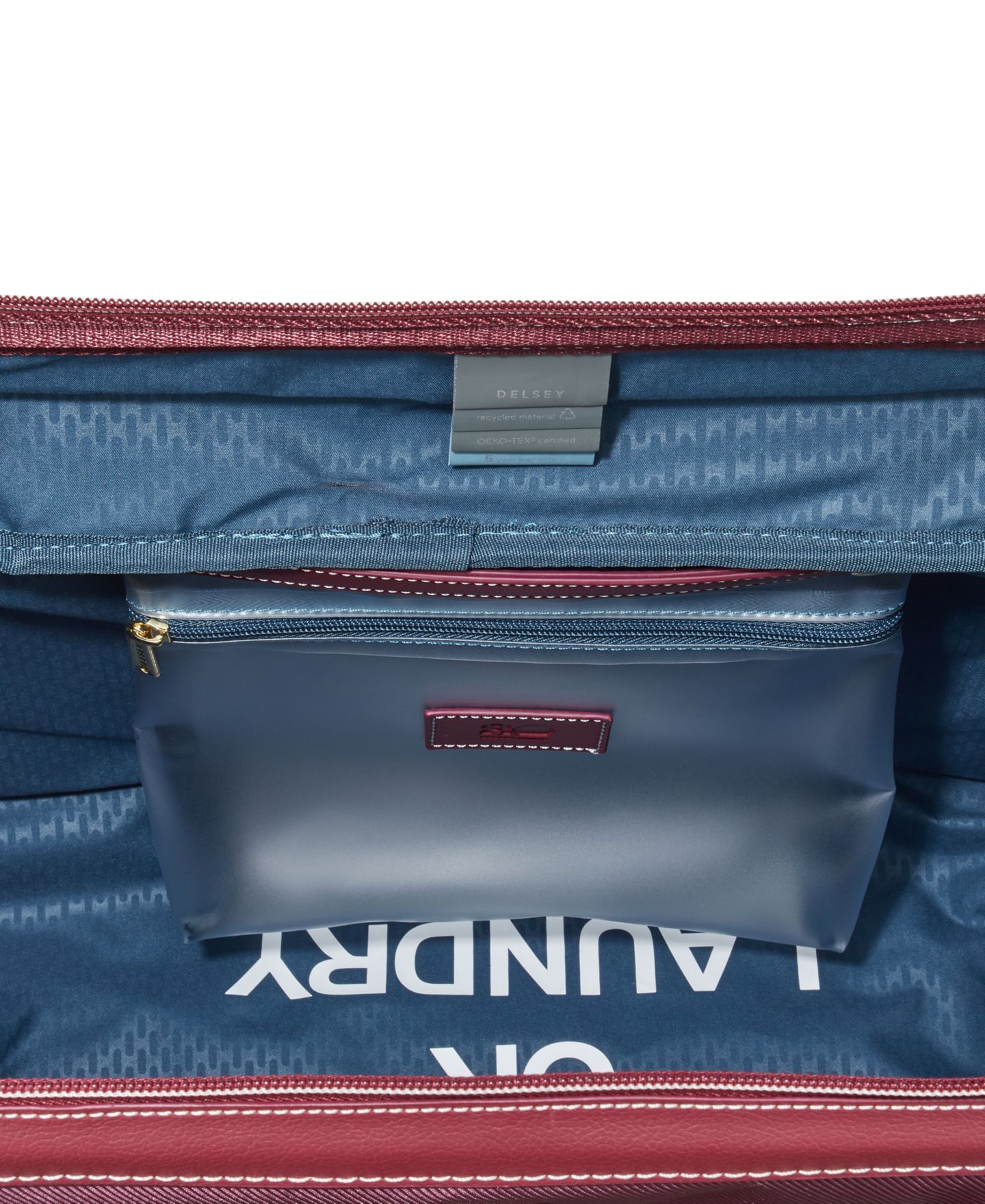 Сумка Delsey Paris Chatelet Air 2.0 Small Weekender, цвет: Бордовый — фото 7