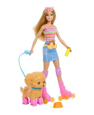 Skate and Run Pup 12.8" Fashion Doll with Roller Skates and Puppy