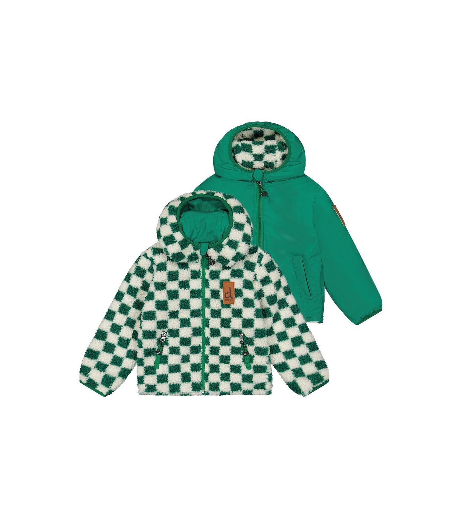 Little and Big Boy (6-14) Reversible Mid-Season Jacket