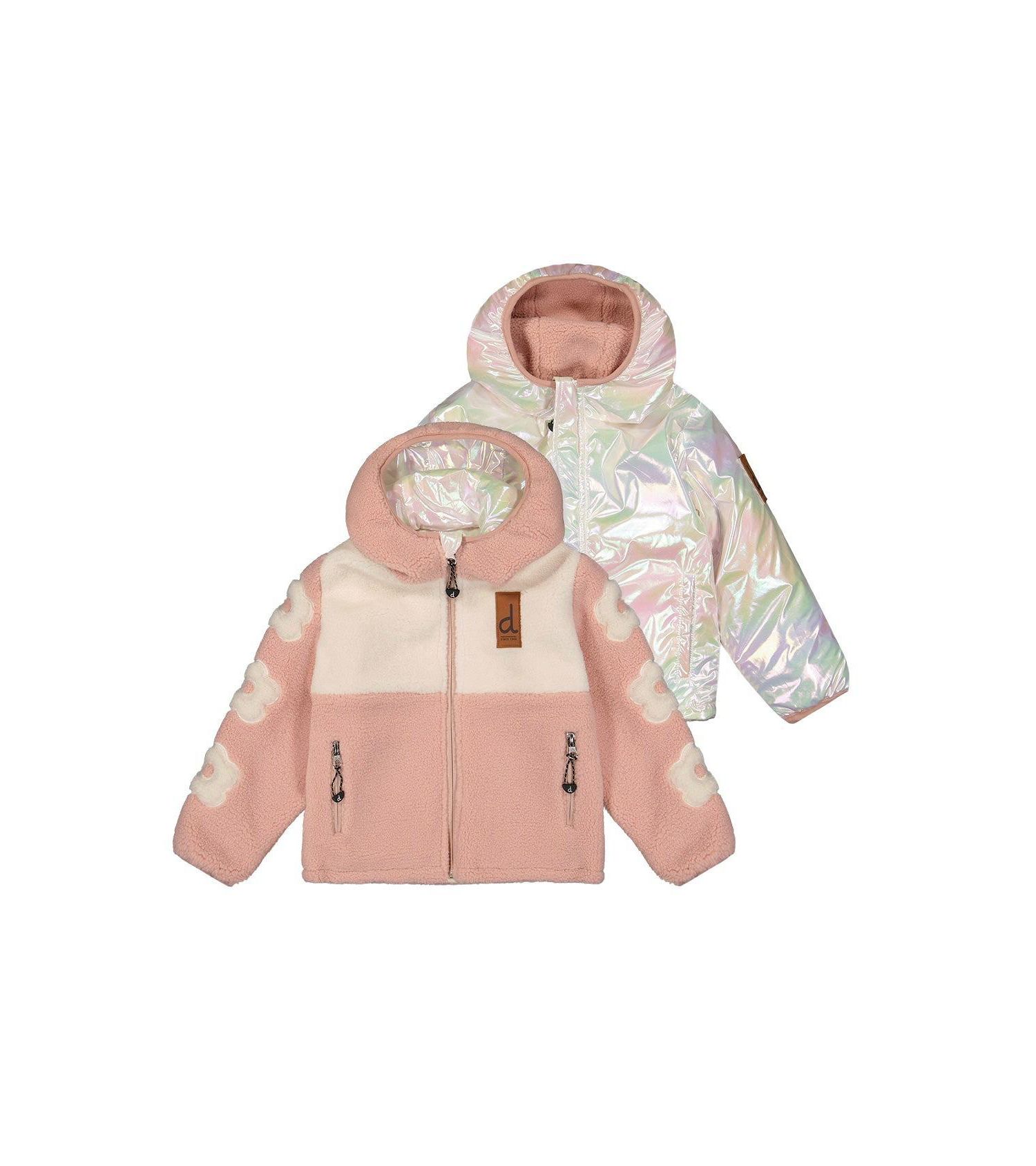 Girl's (6-14) Reversible Mid-Season Jacket