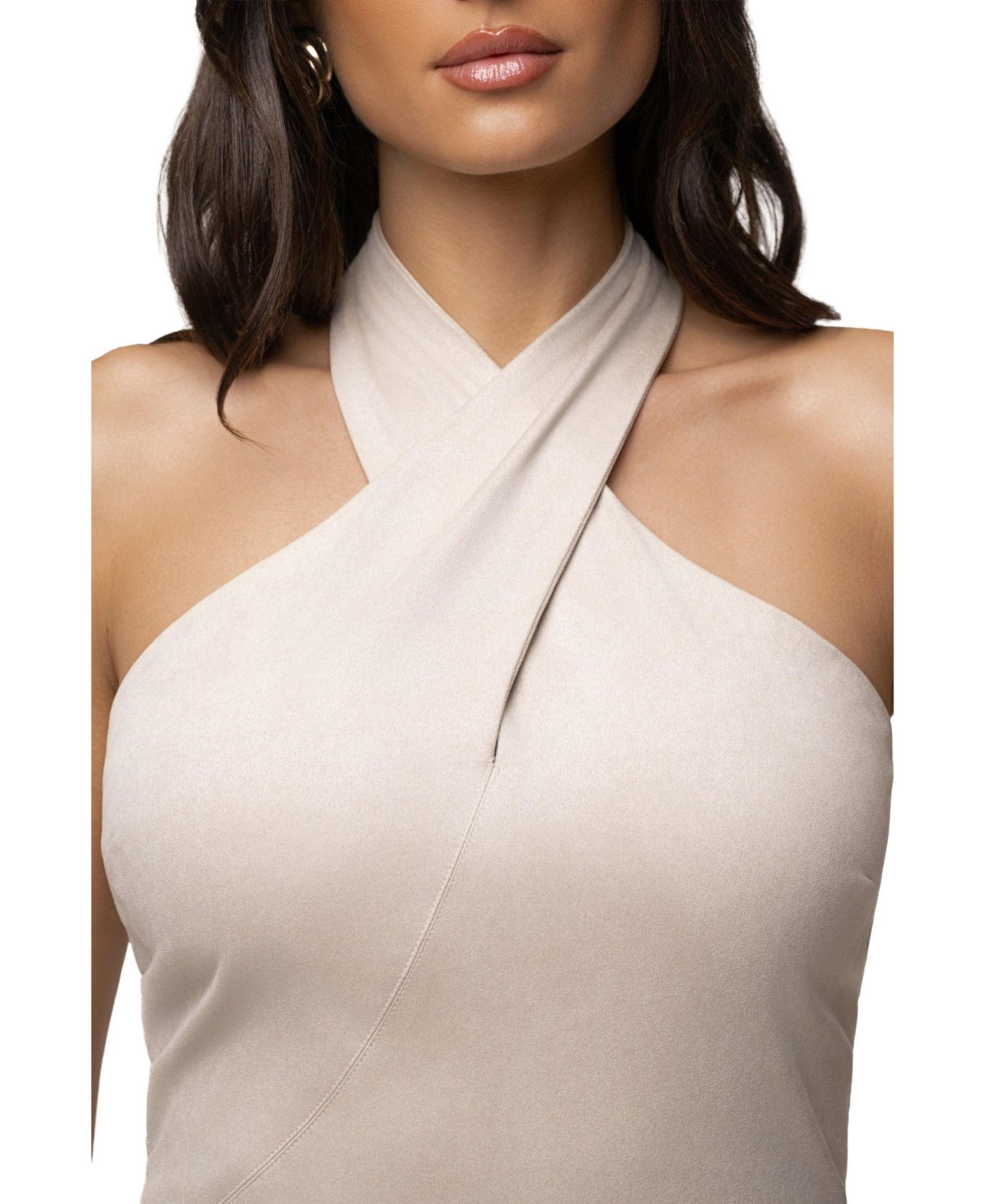 Women's Charlotte Halter Sleeveless Maxi Dress