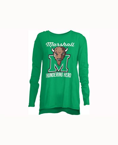 Royce Apparel Inc Women's Marshall Thundering Herd Noelle Long-Sleeve T-Shirt