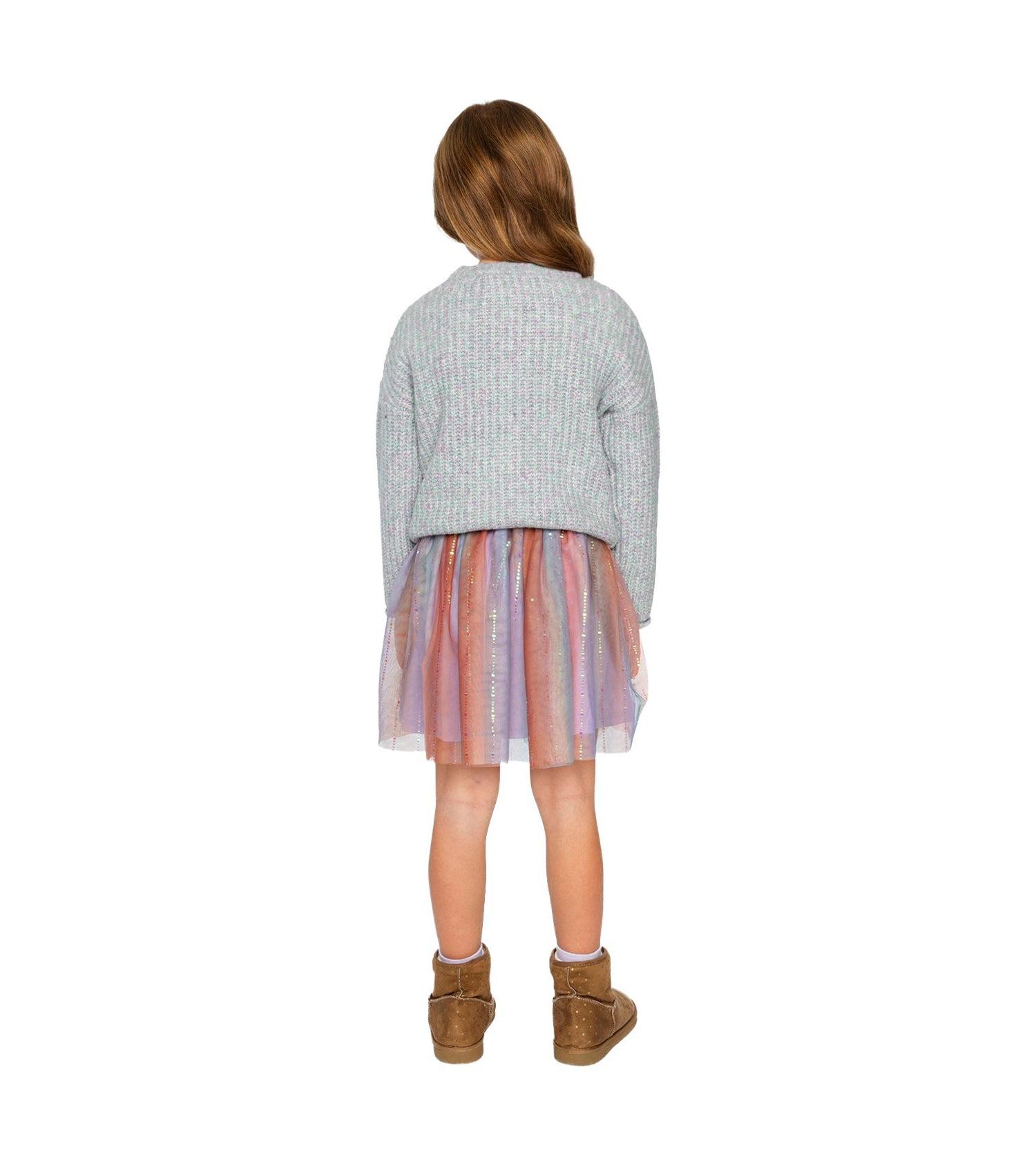 Little Girls (6-12) Poodle Sweater